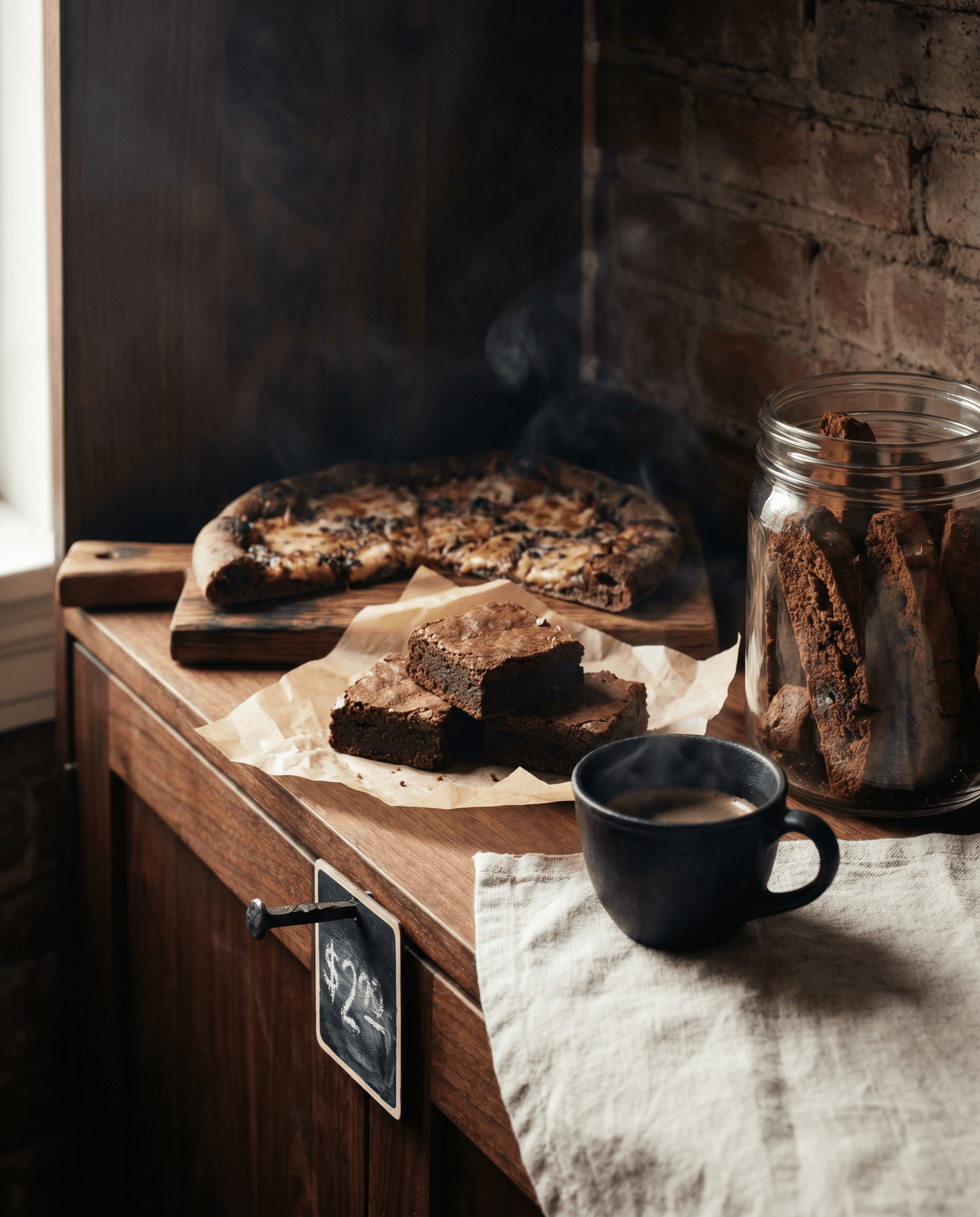 Pastries, Pizza and Brews